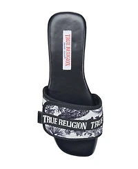True Religion Women's Missy Logo Adjustable Sandal