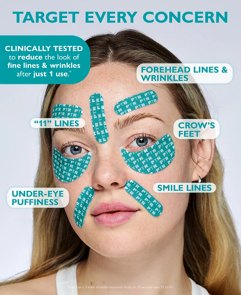 Peter Thomas Roth Peptide Skinjection Face and Eye Tapes Set