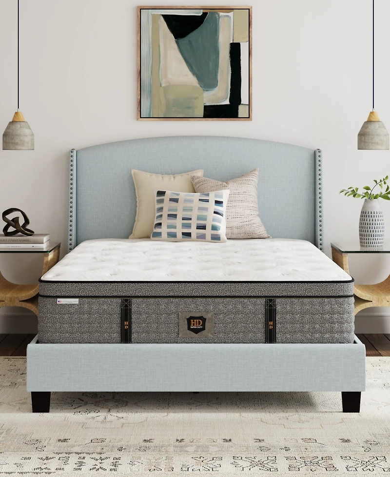 Paramount Hd Warren 15" Plush Pillow Top Mattress Set