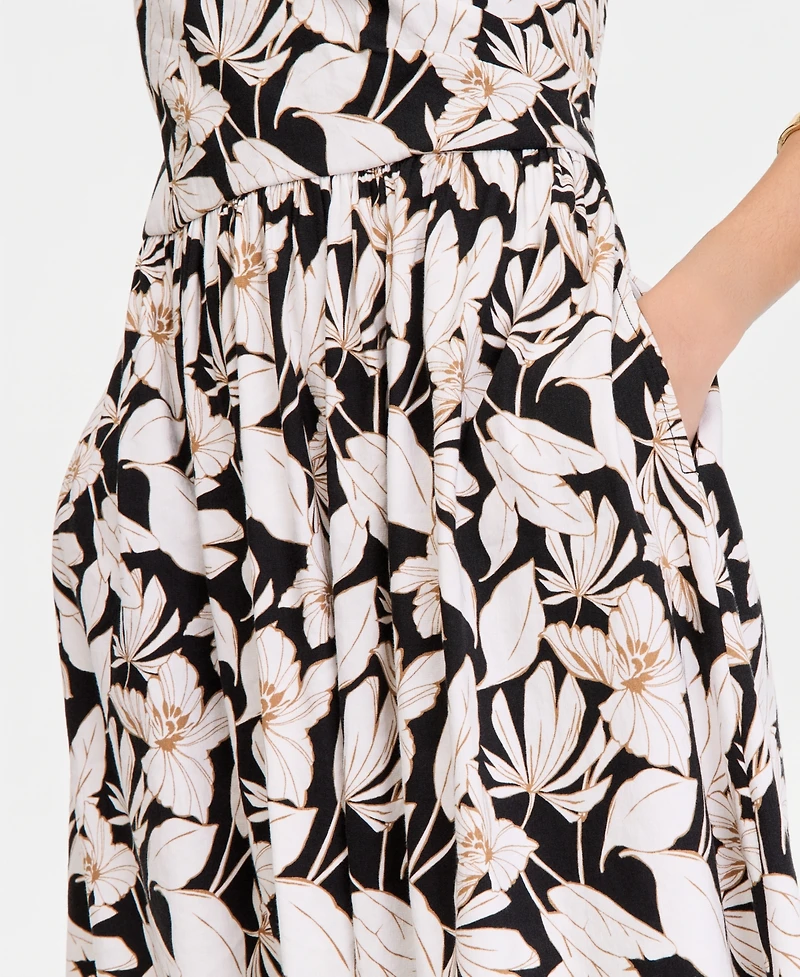 I.n.c. International Concepts Women's Halter Midi Dress, Macy's Exclusive