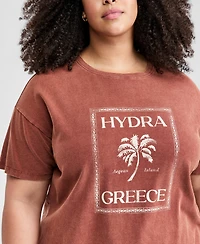 And Now This Trendy Plus Hydra Greece Graphic T-Shirt, Macy's Exclusive