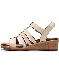 Clarks Women's Kacha Step Round Toe Sandals