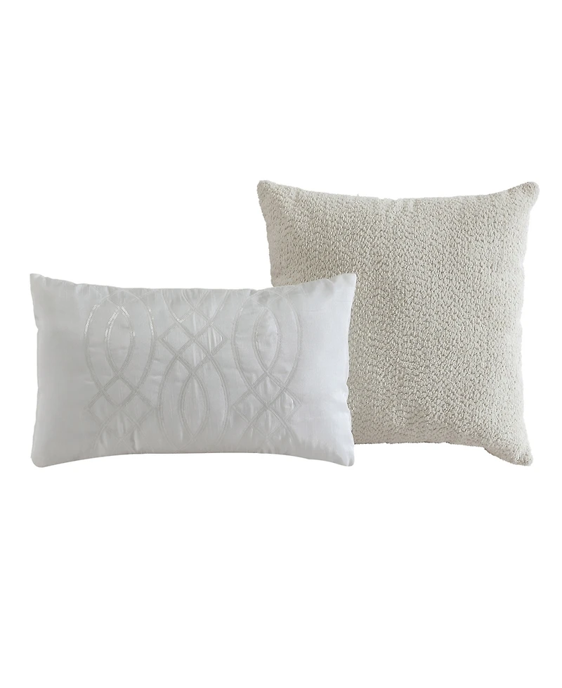 Vcny Home Trellia Trellis Jacquard 5-Pc. Comforter Set, Queen
