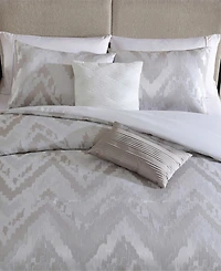 Vcny Home Lilliana Zigzag Jacquard 5-Pc. Comforter Set, Queen