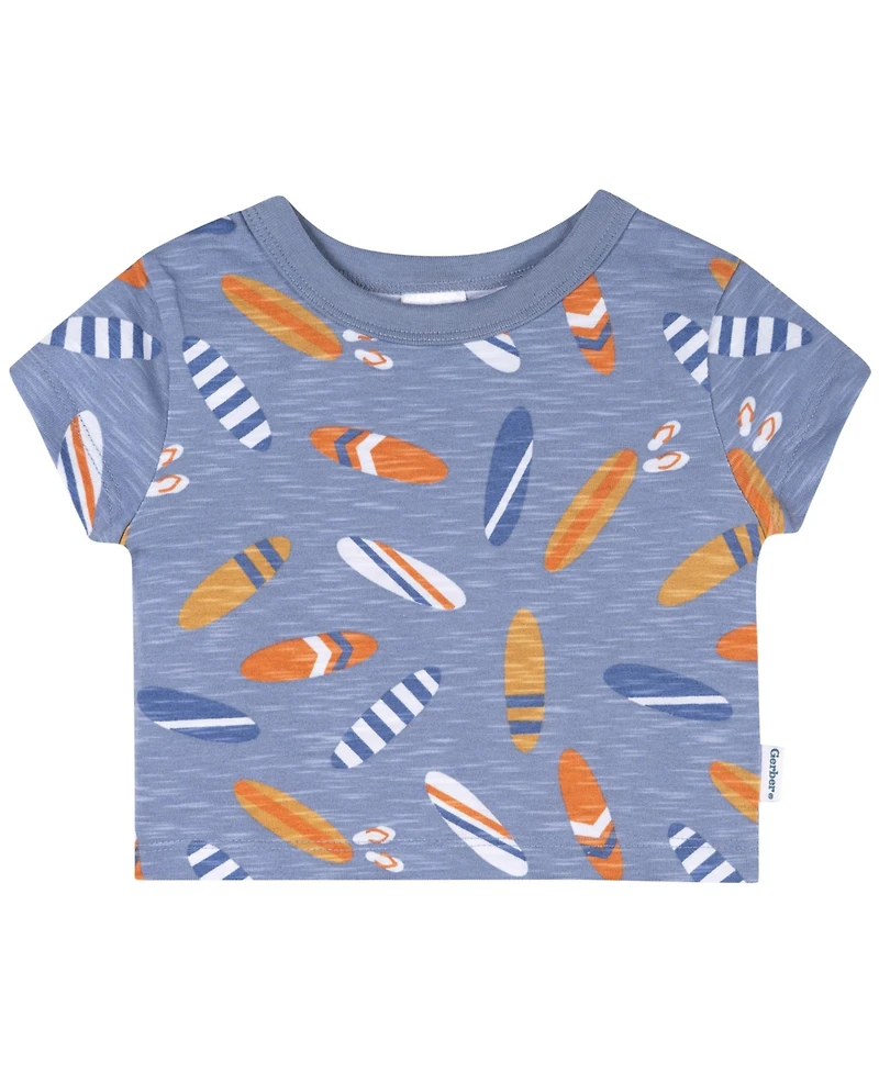 Gerber Baby Boys 2-Piece T-Shirt and Shorts Set