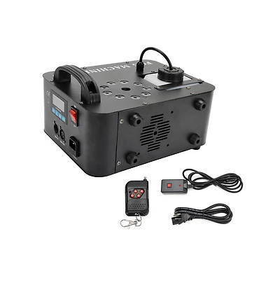 Artudatech 900W Party Fog Machine with Rgb Lights and Remote Control 15000 Cfm Output