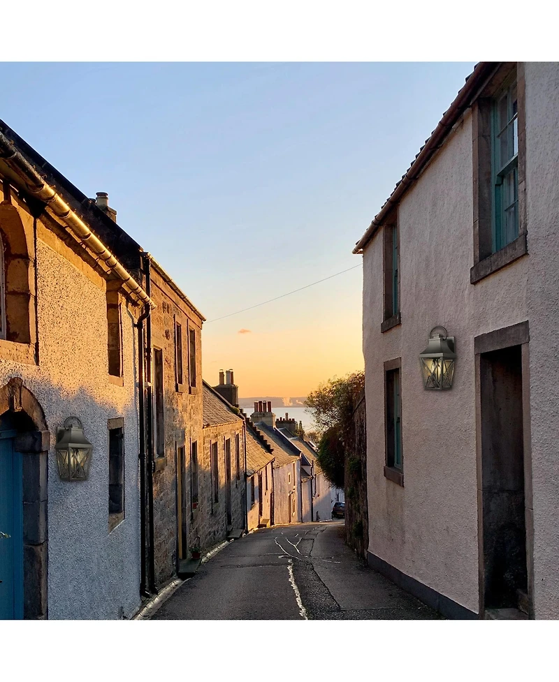 Flynama Outdoor Wall Lights, Porch Lights, Exterior Light Fixture with Clear Glass Shade for Garage Patio Front Door Balcony