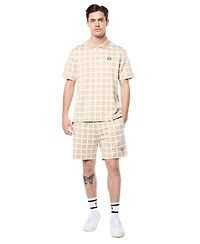 Sergio Tacchini Men's Damarindo Check Polo Shirts