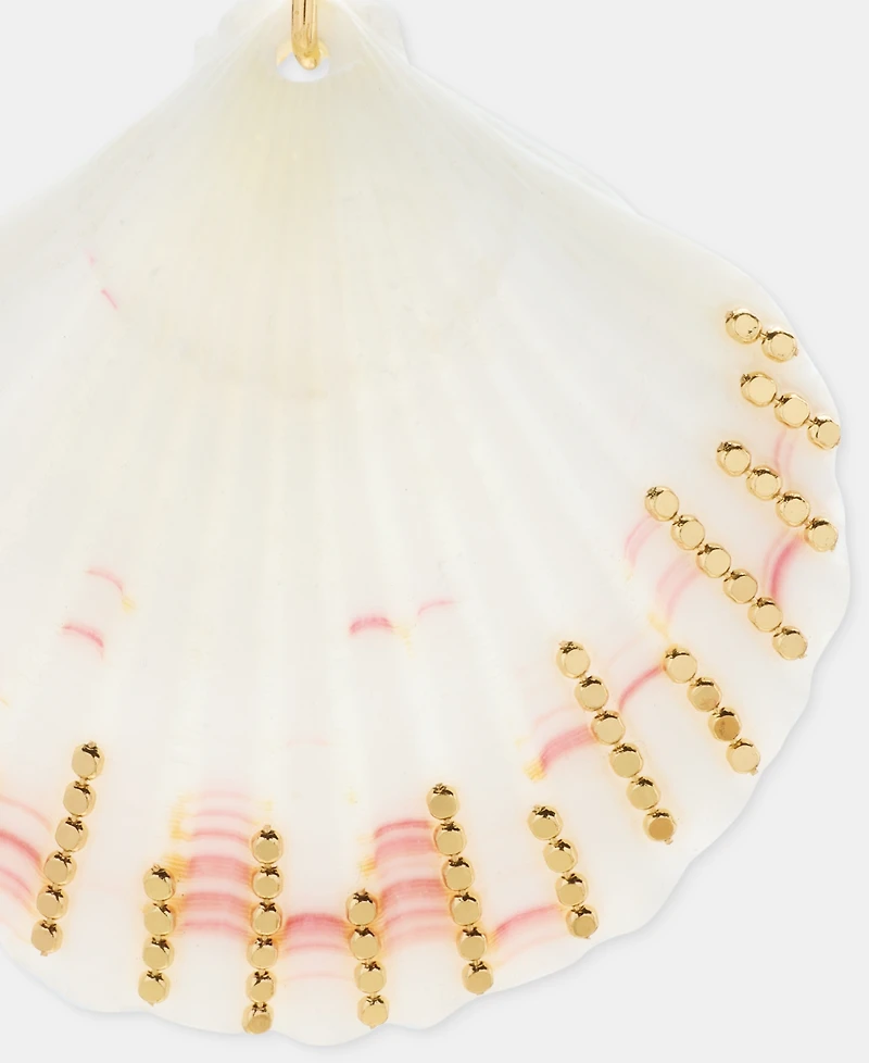 lonna & lilly Seashell Chain Drop Earrings