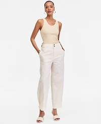I.n.c. International Concepts Women's Studded Tapered Pants, Macy's Exclusive