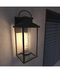 Flynama Outdoor Porch Lights, Textured Exterior Lighting Fixtures Wall Mount, Modern Outdoor Wall Sconce Lantern for House