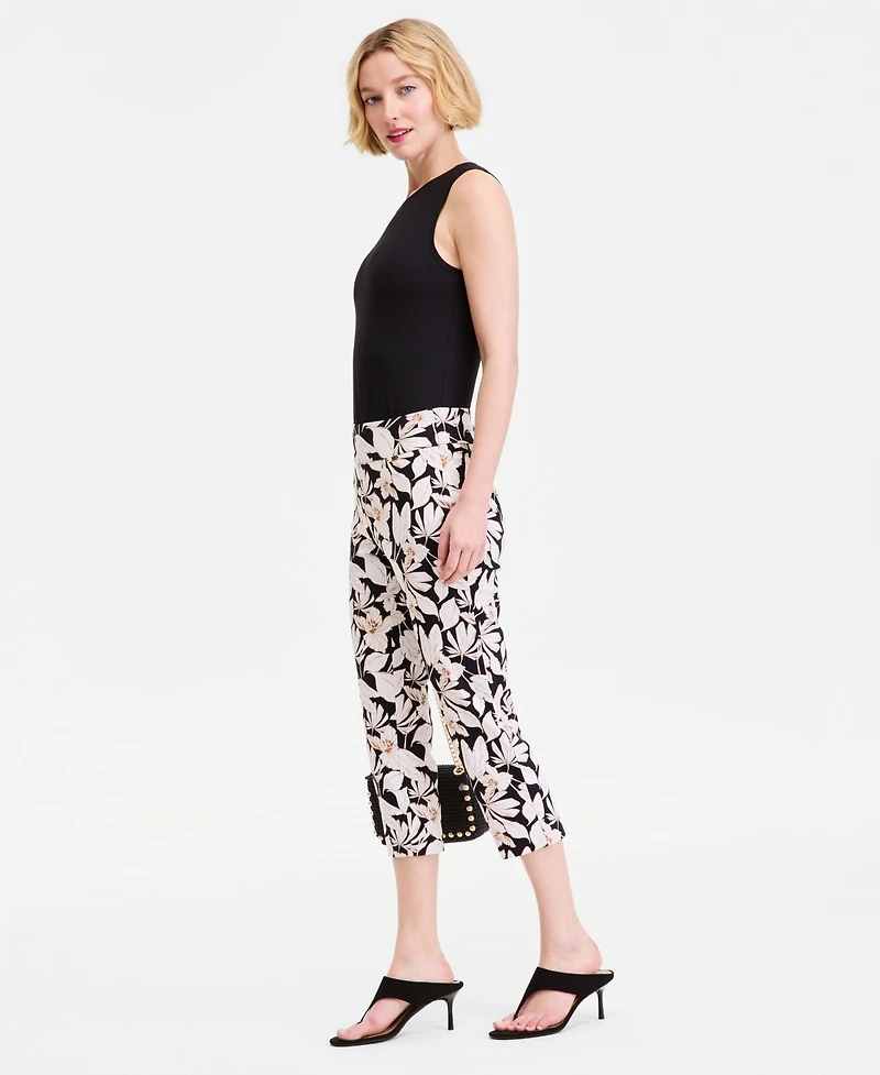 I.n.c. International Concepts Women's Printed Capri Pants, Macy's Exclusive