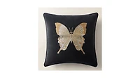 Bella Beaded Butterfly Pillow 20"