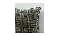 Lenox Pillow 22" - Deep Green