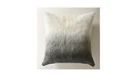 Ombre Fur Pillow 22"