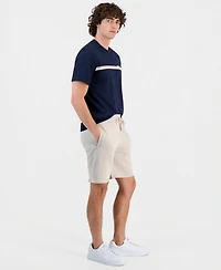 Hugo Boss Men's Cotton Mid-Rise Fashion Shorts