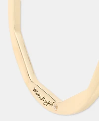 Karl Lagerfeld Paris Medium Inner Geometric Hoop Earrings, 1.67"