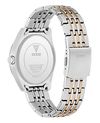 Guess Mens Two-Tone Stainless Steel Multi-Function Watch, 44mm