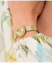 Guess Women's Gold-Tone Stainless Steel Watch, 24mm