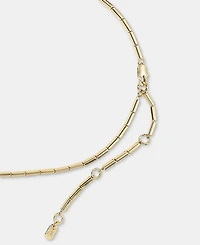 Lauren Ralph Lauren Pave Bead Lariat Necklace