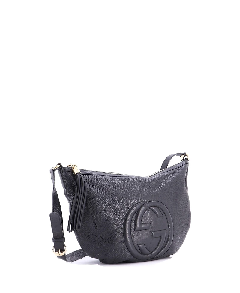 Pre-Owned Gucci Medium Soho Messenger Bag Leather