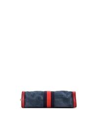 Pre-Owned Gucci Small Ophidia Chain Shoulder Bag Suede