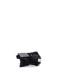 Pre-Owned Gucci Vintage Double Belt Bag Gg Canvas with Leather