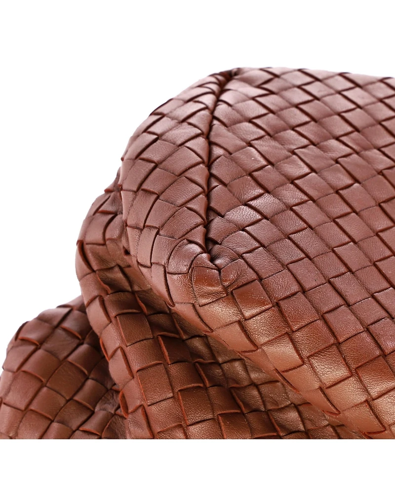 Pre-Owned Bottega Veneta Medium Bella Tote Intrecciato Nappa