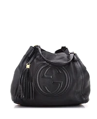 Pre-Owned Gucci Medium Soho Shoulder Bag Leather