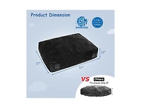 Hongge 47 x 35.5 Inch Crash Pad Sensory Mat with Foam Blocks and Washable Cover