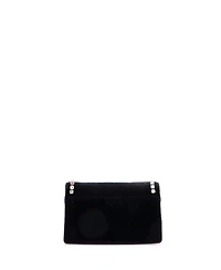 Pre-Owned Gucci Super Mini Dionysus Bag Crystal Embellished Velvet