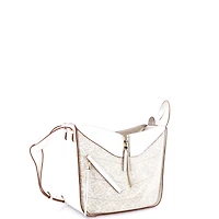 Pre-Owned Loewe Small Hammock Bag Leather and Anagram Jacquard