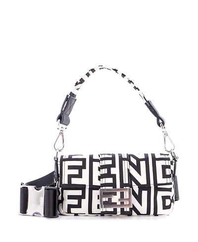 Pre-Owned Fendi x Marc Jacobs Baguette Nm Bag Printed Nylon