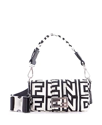 Pre-Owned Fendi x Marc Jacobs Baguette Nm Bag Printed Nylon