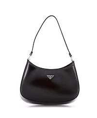 Pre-Owned Prada Medium Cleo Shoulder Bag Spazzolato Leather