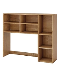 Sugift Desktop Bookshelf with 7 Open Cubbies and 3 Adjustable Shelves