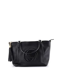 Pre-Owned Gucci Small Soho Convertible Top Handle Bag Leather