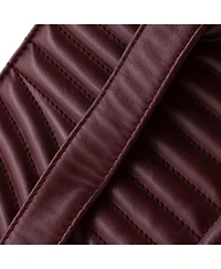 Pre-Owned Prada Medium Convertible Open Tote Diagramme Quilted Leather