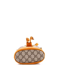 Pre-Owned Gucci Mini x Exo-kai Ophidia Bucket Bag Printed Gg Coated Canvas