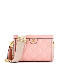 Pre-Owned Gucci Small Gg Shoulder Bag Gg Matelasse Leather