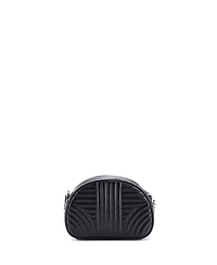 Pre-Owned Prada Small Dome Crossbody Bag Diagramme Quilted Leather