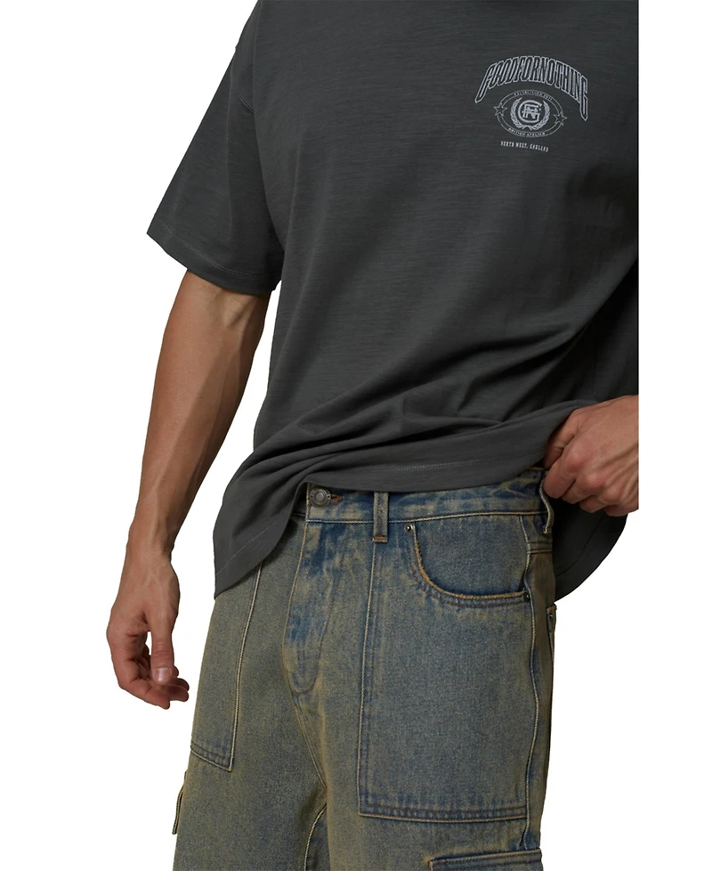 Good For Nothing Plus Cargo Denim Shorts