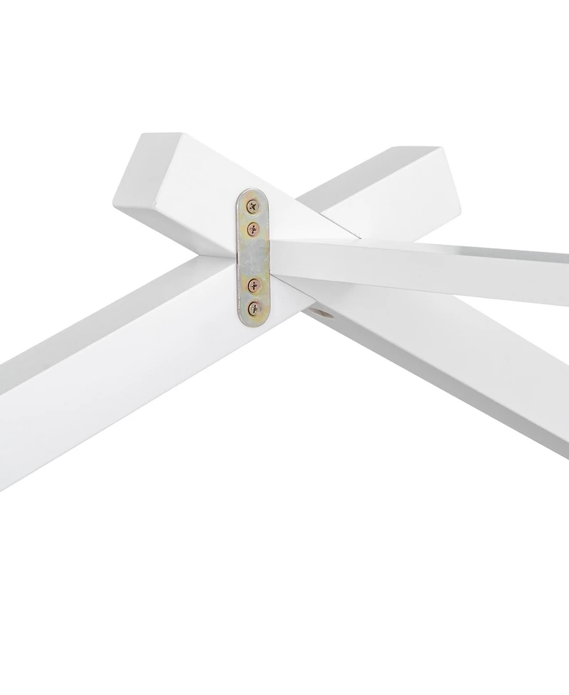 flynama Twin Size Wooden House Bed Two Drawers