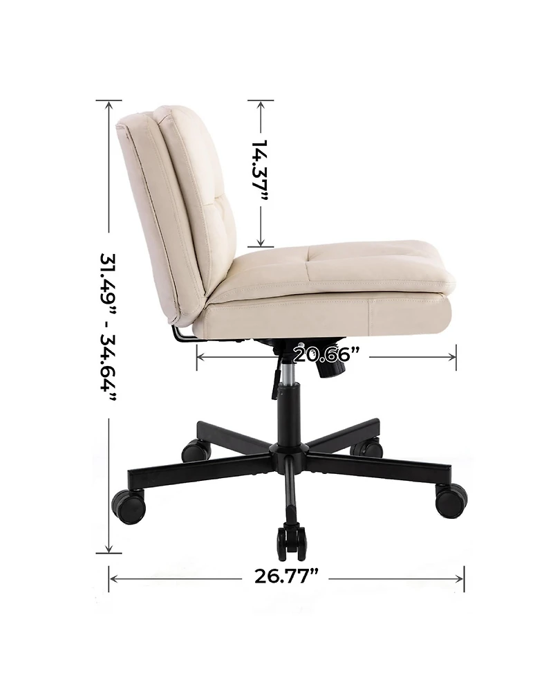 Rainsken 360° Swivel Home Office Desk Chair