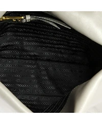 Pre-Owned Prada Small Flap Messenger Glace Calf