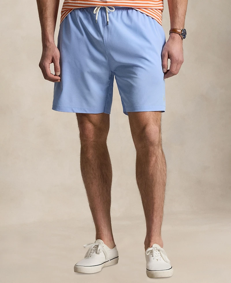 Polo Ralph Lauren Men's Big & Tall Traveler Stretch Swim Trunks