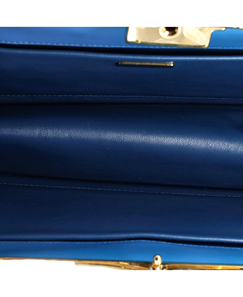 Pre-Owned Prada Small Light Frame Shoulder Bag Saffiano Leather