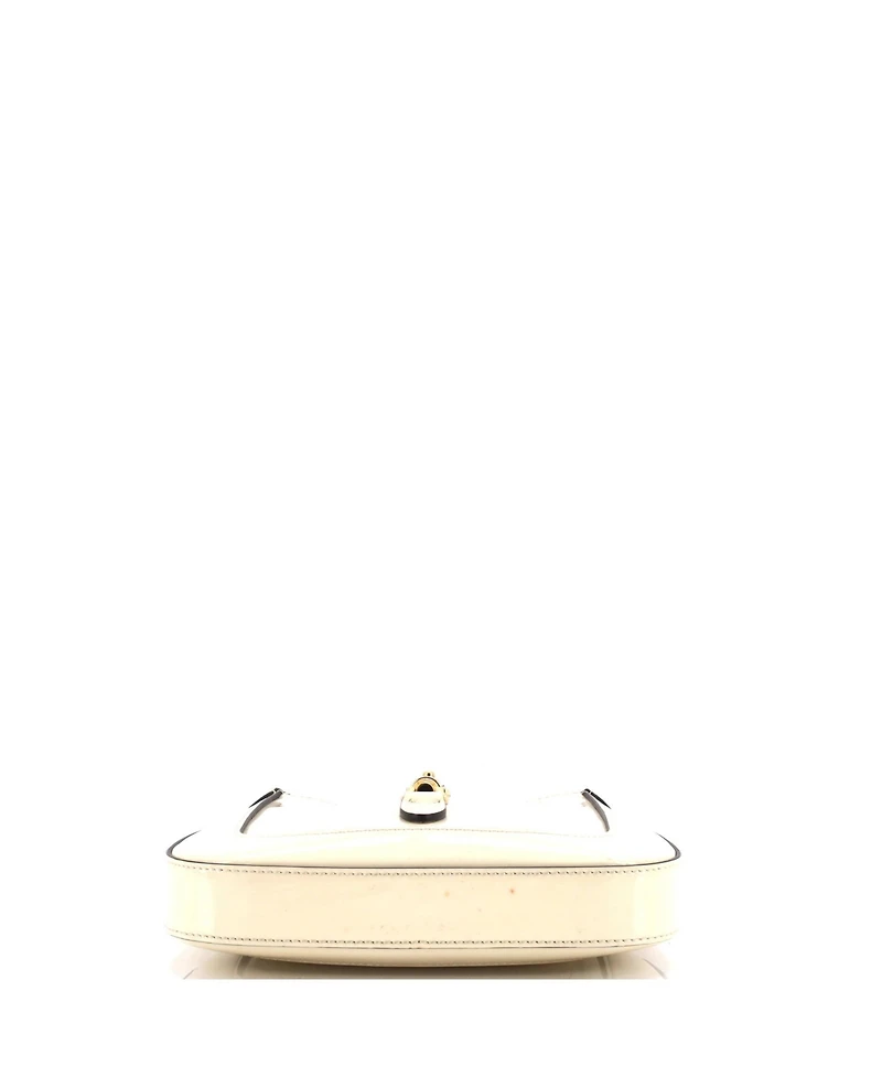 Pre-Owned Gucci Mini Jackie 1961 Chain Hobo Patent