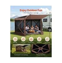 Slickblue Pop Up Gazebo Screen Tent with Carry Bag
