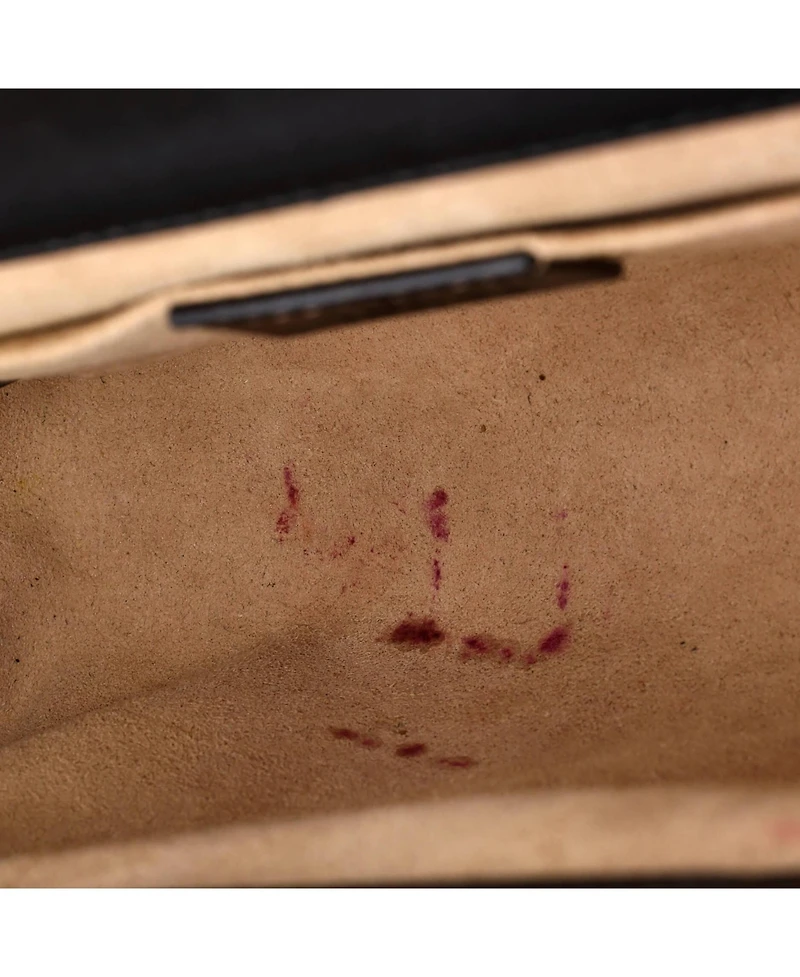 Pre-Owned Gucci Small Padlock Shoulder Bag Guccissima Leather